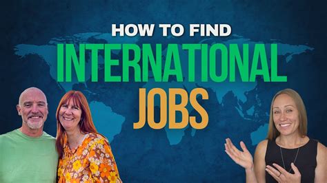 how to find foreign jobs.